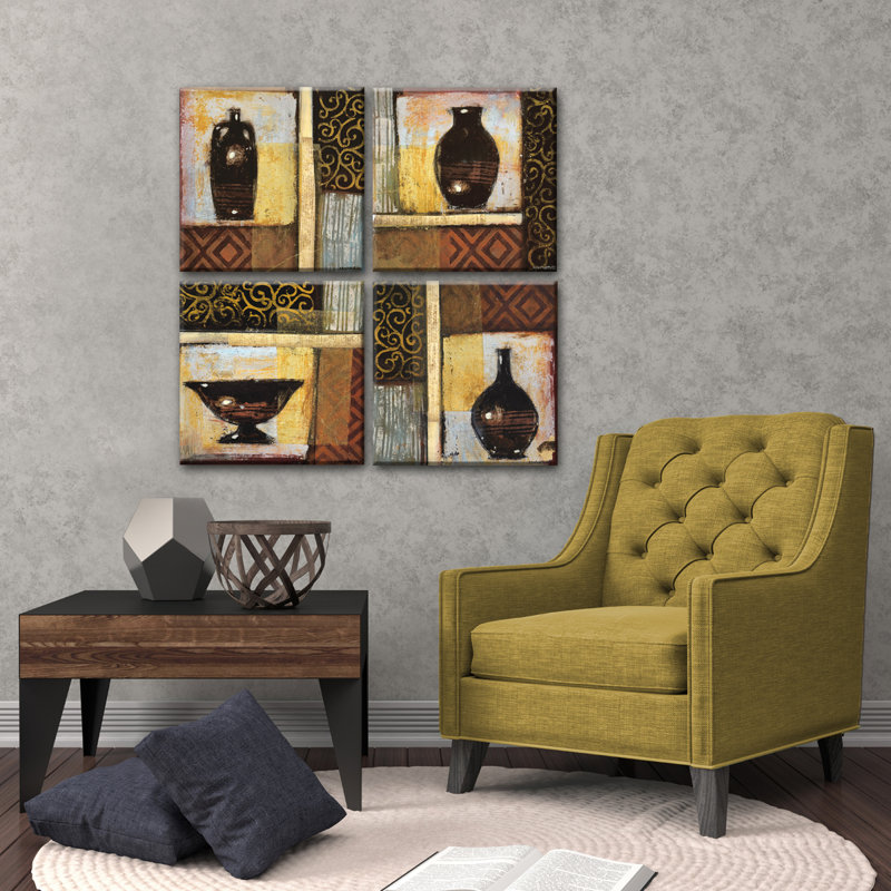 Ancient Urn I-IV by Norman Wyatt Jr. - Canvas Gallery Wall Sets