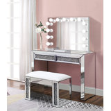 makeup vanity dresser with lights