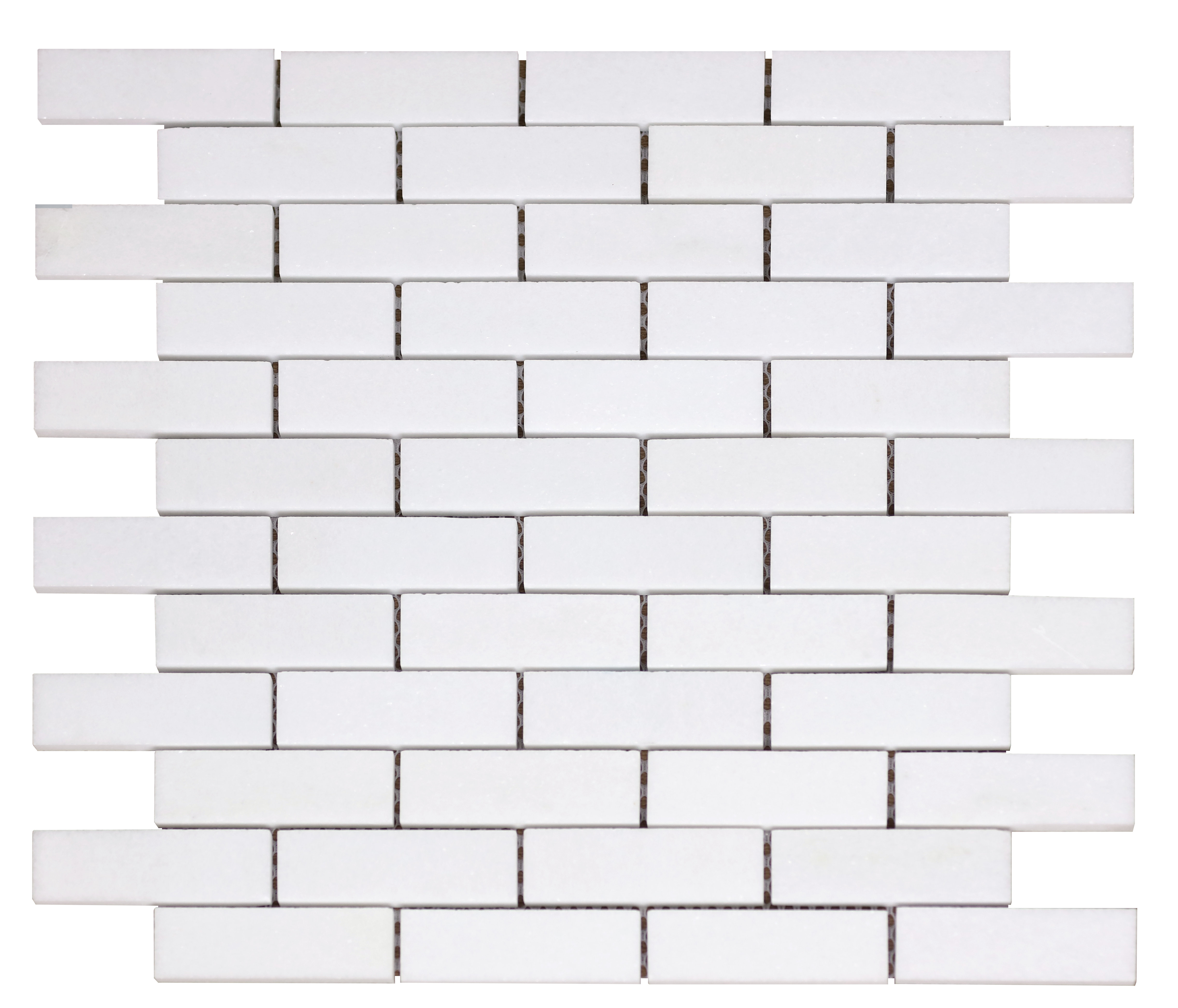 Thassos White Greek Marble 1 X 1 Mosaic Tile Honed