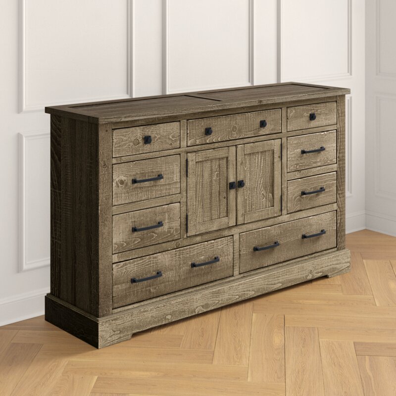 Simeon 9 Drawer Combo Dresser Reviews Joss Main