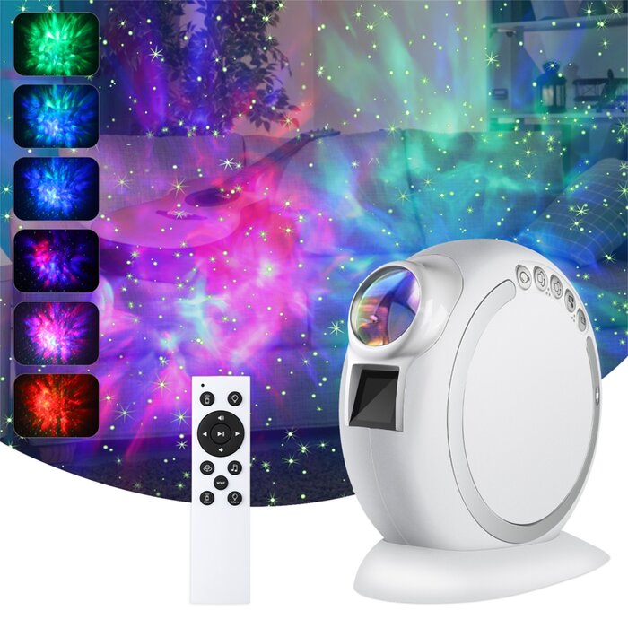 Patgoal Star Light Projector With Remote Control Night Light (in 2 colors)