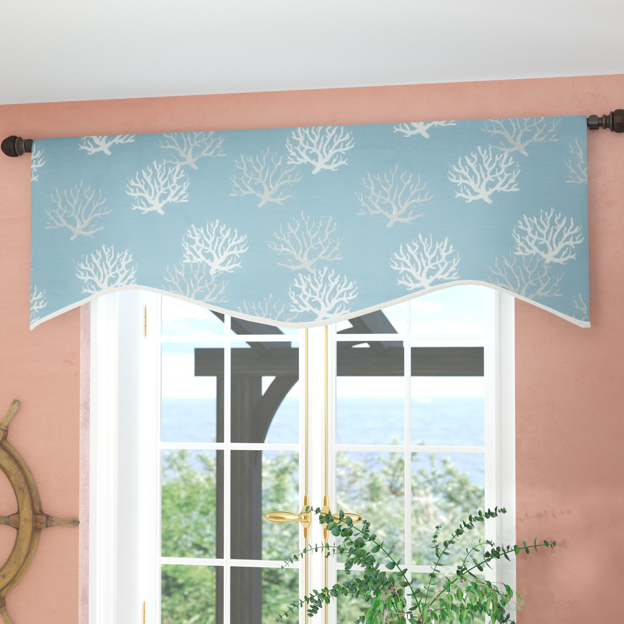 Rosecliff Heights Granada Shaped 50 Curtain Valance Reviews