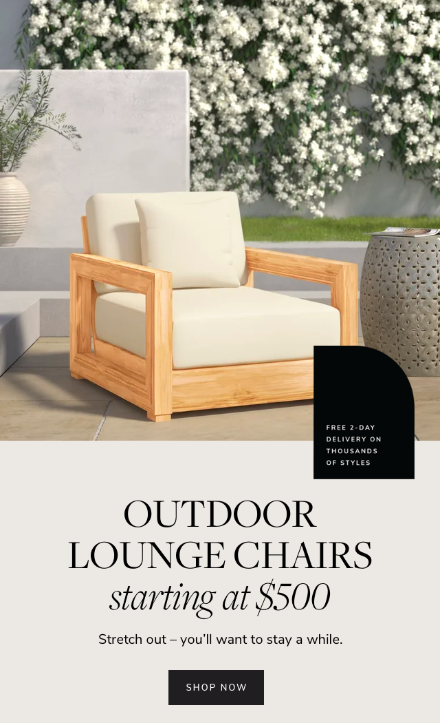 Patio perfect outdoor lounge chairs 500 & up Joss & Main