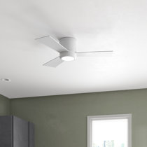 Flush Mount Hugger Low Profile Ceiling Fans You Ll Love In 2021 Wayfair