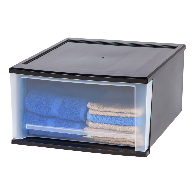 Iris Stacking Plastic Storage Drawer Reviews Wayfair