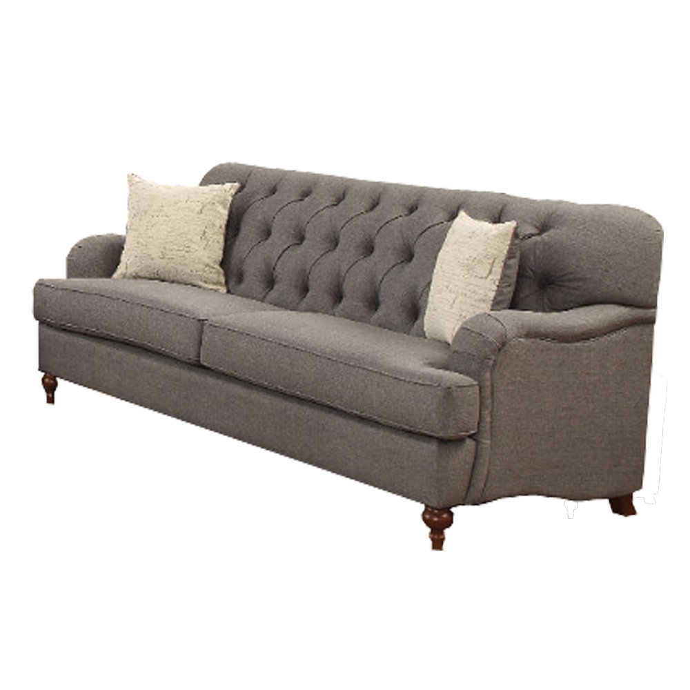 brown fabric sofa wayfair