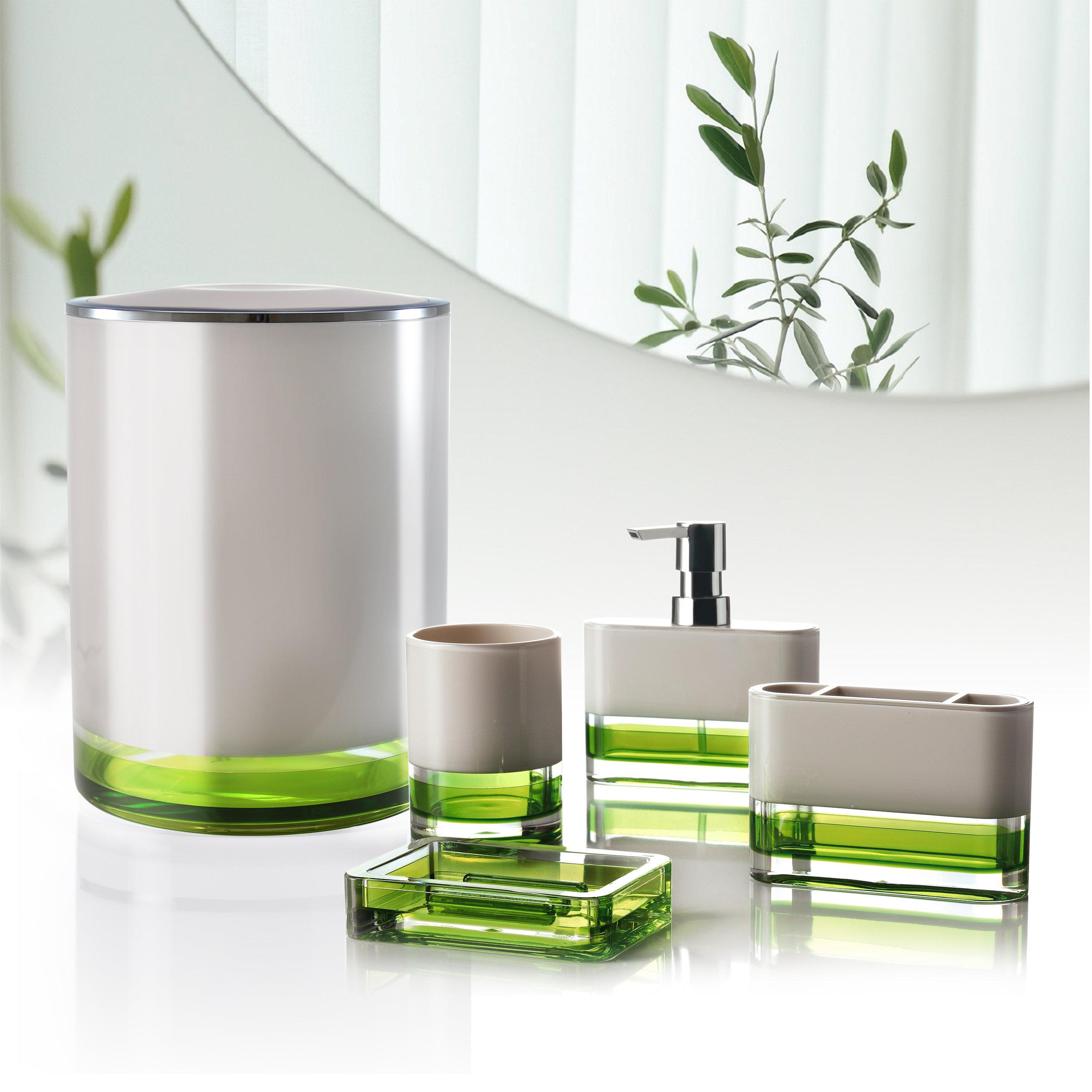 Wrought Studio Angelou 5 Piece Bathroom Accessory Set Reviews Wrought Studio Angelou 5 Piece Bathroom
