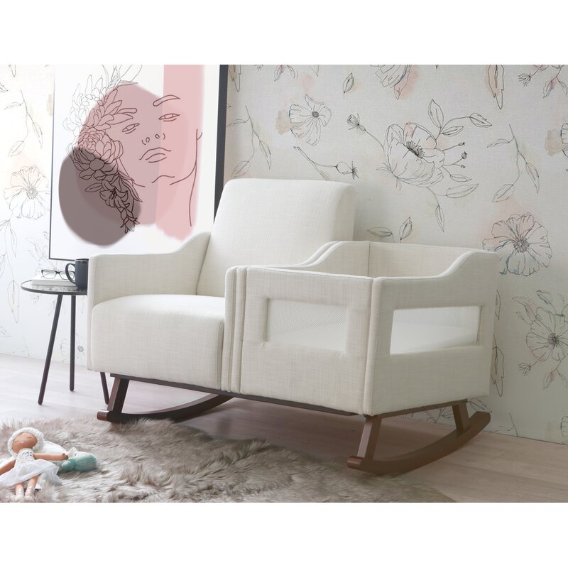 Emerson Nursing Rocker and Bassinet | AllModern