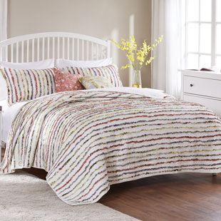 California King Pink Quilts Coverlets Sets You Ll Love In 2021 Wayfair
