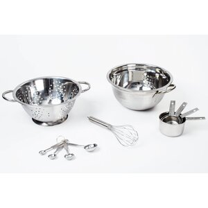 11 Piece Stainless Steel Mixing Bowl Set