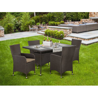Bloomsbury Market Napier Aluminum 3 Piece Bistro Set Wayfair