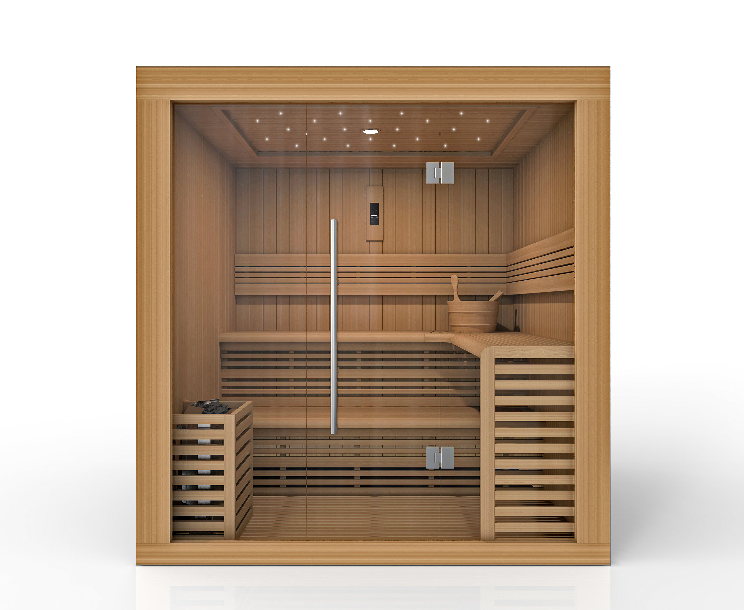 Golden Designs Osla 6 Person Traditional Steam Sauna Wayfair