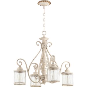 San Miguel 4-Light Shaded Chandelier