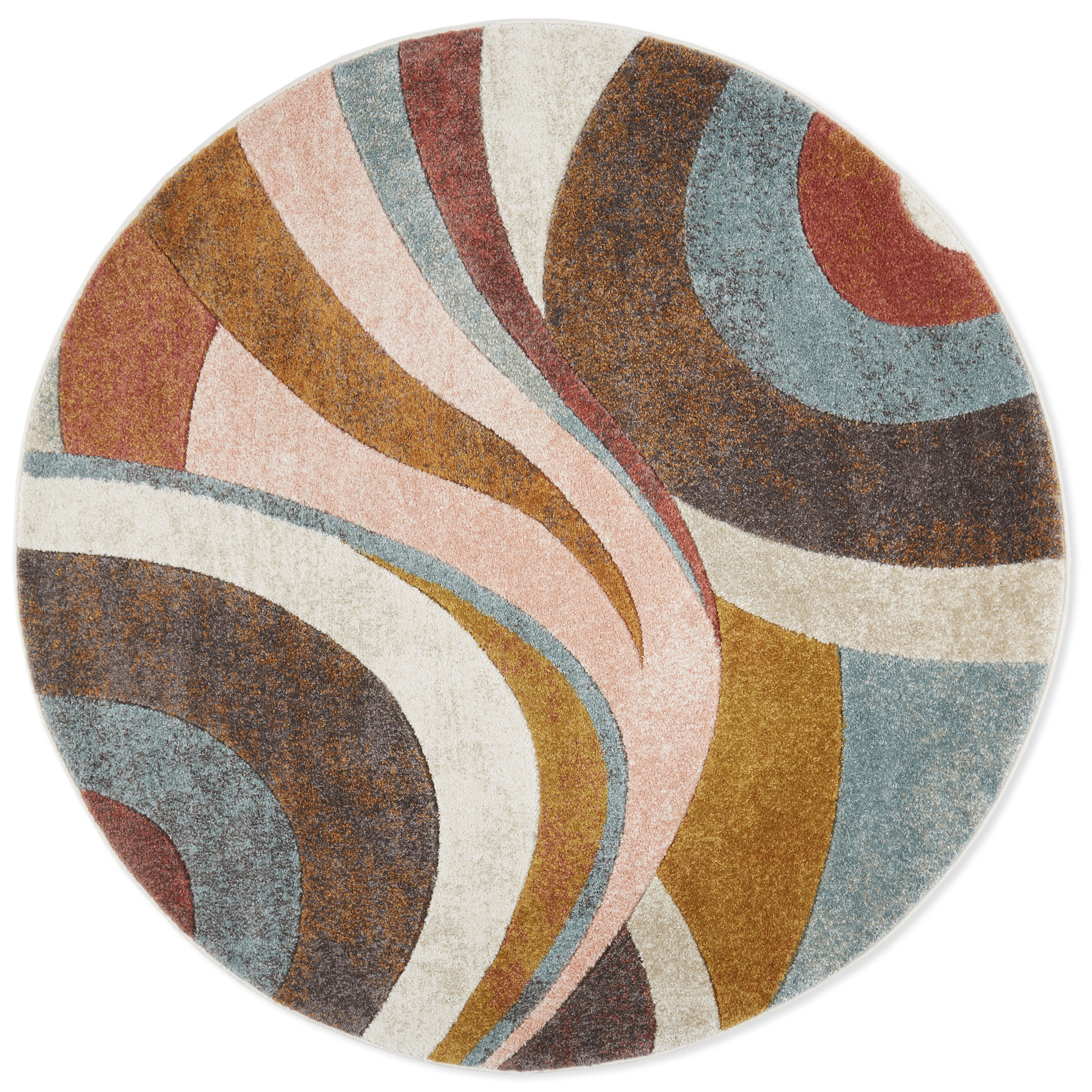 Ebern Designs Dufresne Abstract Pastel Area Rug Reviews Wayfair