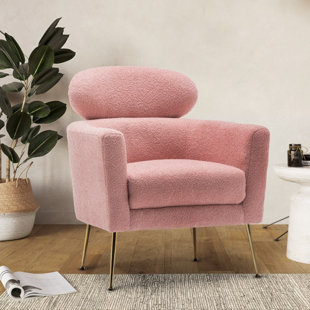 dusty pink chair