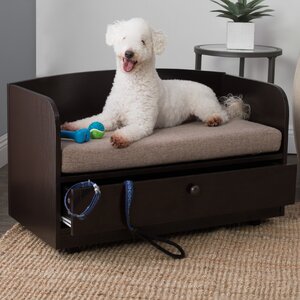 Dog Sofa with Storage Drawer