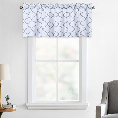 Bungalow Rose Merlin Medallion Geometric Semi Sheer Grommet