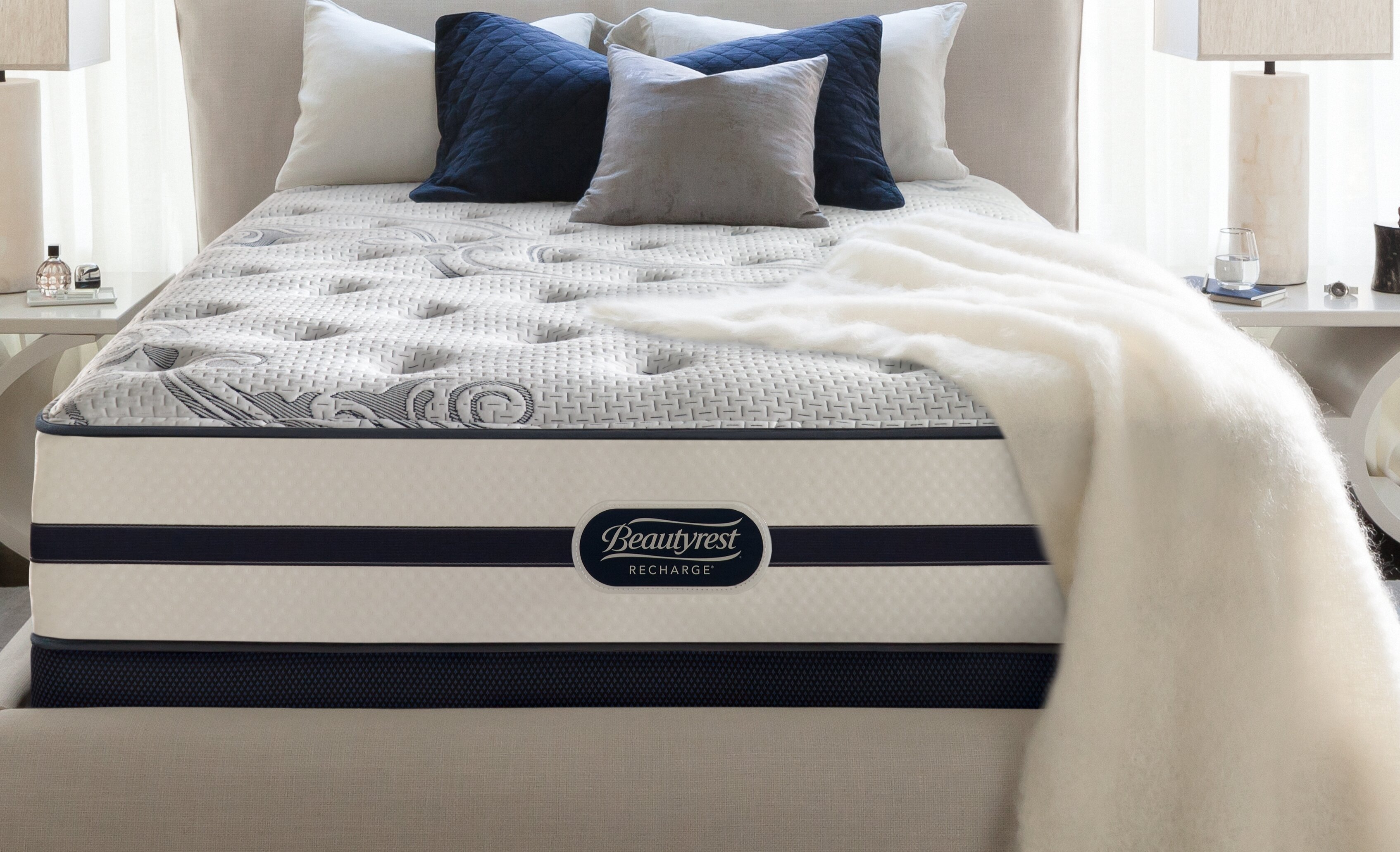 simmons beautyrest recharge kenosha ii queen mattress