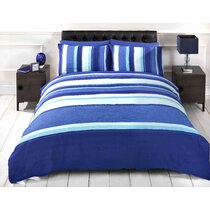 blue double duvet