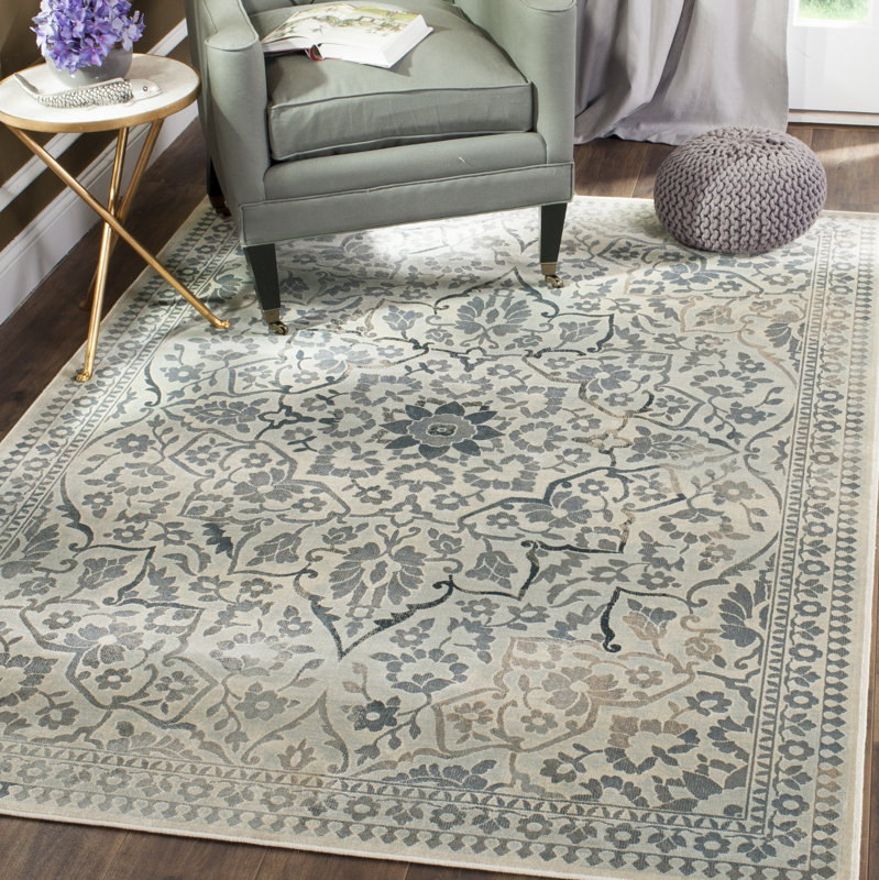 Safavieh Cordova Cream Light Blue Area Rug Reviews Wayfair Co Uk Cordova Cream Light Blue Area Rug