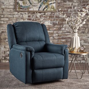 navy swivel glider