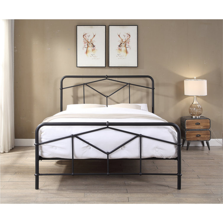Sand Stable Brixton Queen Platform Bed Reviews Wayfair