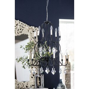 Edison 12-Light Candle-Style Chandelier