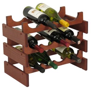 Dakota 12 Bottle Floor Wine Rack