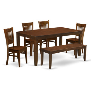 Lynfield 6 Piece Dining Set by East West Furniture