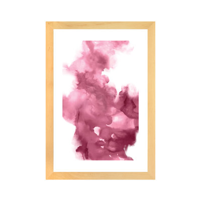 Universal I by Daniela Hudson  Painting Print East Urban Home Size 24 H x 16 W x 1 D Format Yellow Wood Framed Paper