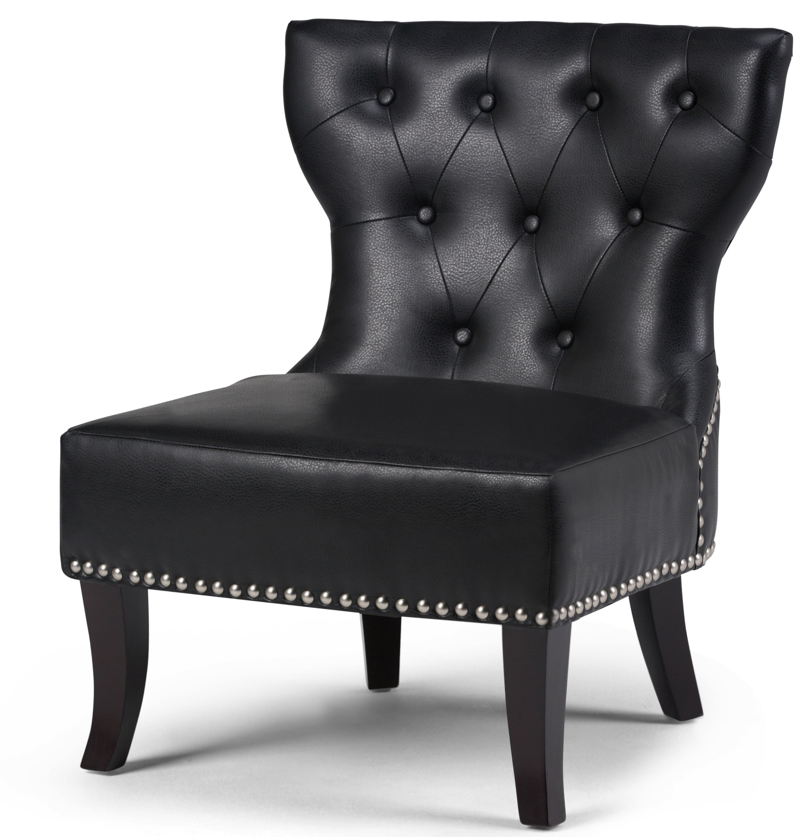 Simpli Home Kitchener Slipper Chair & Reviews Wayfair