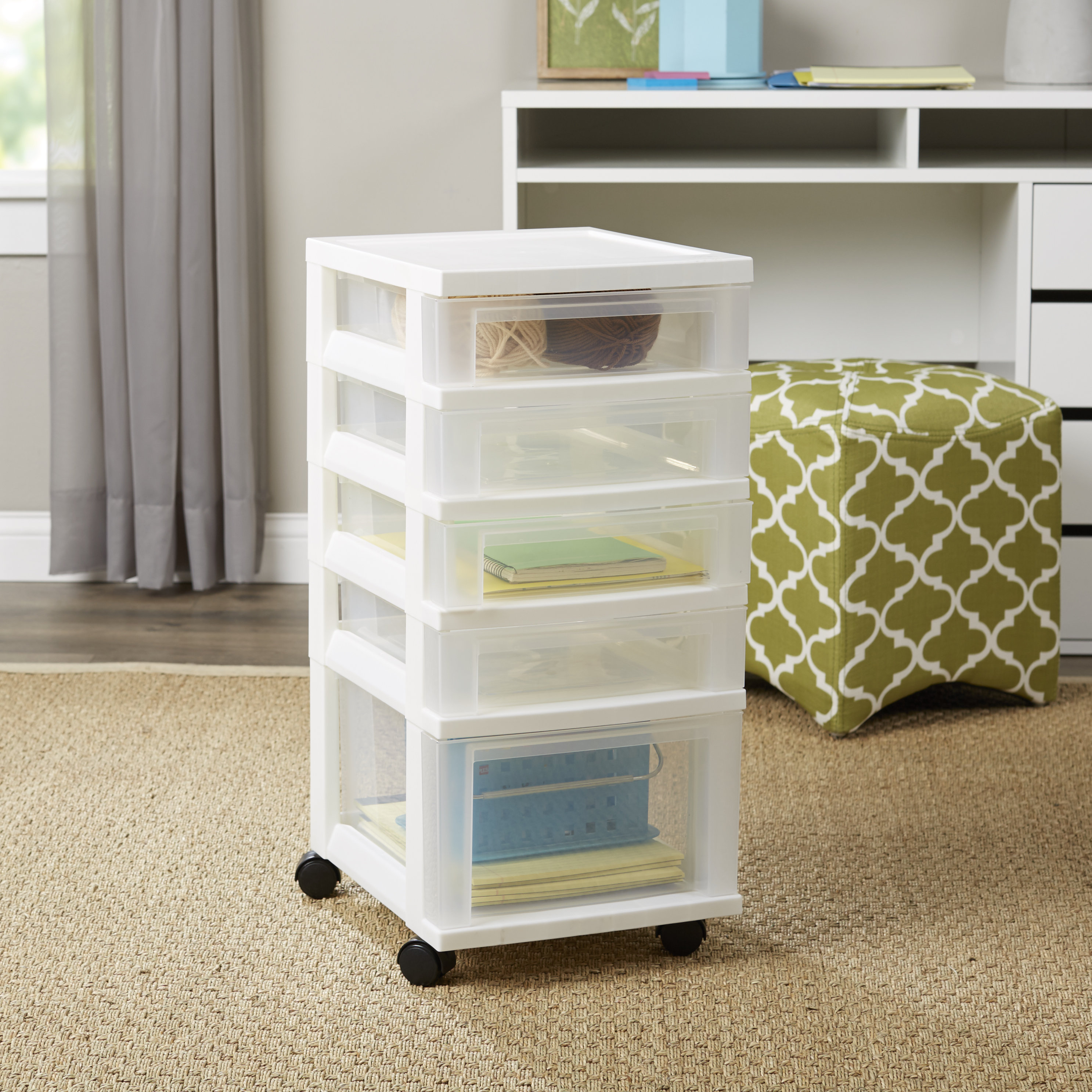 Wayfair Basics Small 5 Drawer Storage Chest Reviews Wayfair