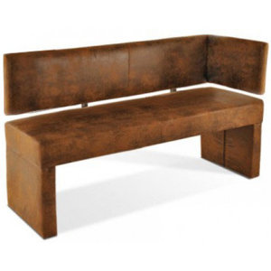 Gepolsterte Küchenbank Lilo aus Holz von SAM Stil Art Möbel GmbH