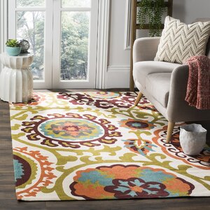 Yap Hand-Loomed Red/Yellow Area Rug