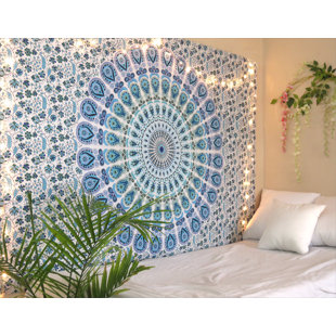 Fresh&Natural Tapestries Wall Hanging Bohemian Yoga Mat Throw Dorm Decor Poster 
