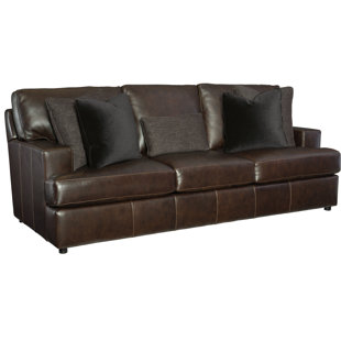 Distressed Faux Leather Sofa Wayfair Winslow Leather Sofa