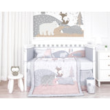 baby girl woodland bedding