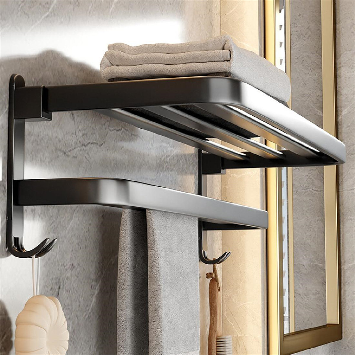 JACK ALLISON Wall Mounted Towel Rack Wayfair