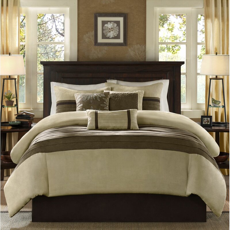 Andover Mills Rosaline Faux Suede Duvet Cover Set Reviews Wayfair