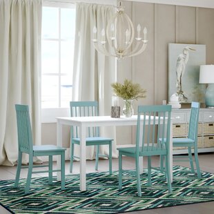 mint green table and chairs