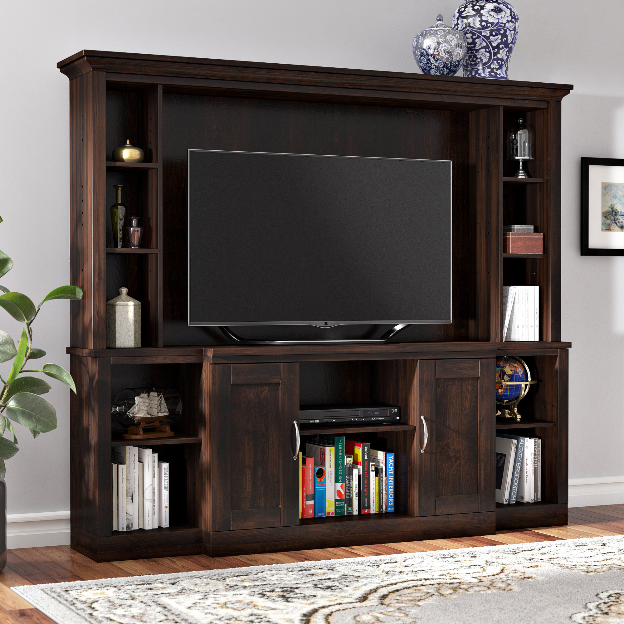 Darby Home Co Hoyne Entertainment Center For Tvs Up To 43 Reviews Darby Home Co Hoyne Entertainment Center For Tvs Up To 43 Reviews Wayfair