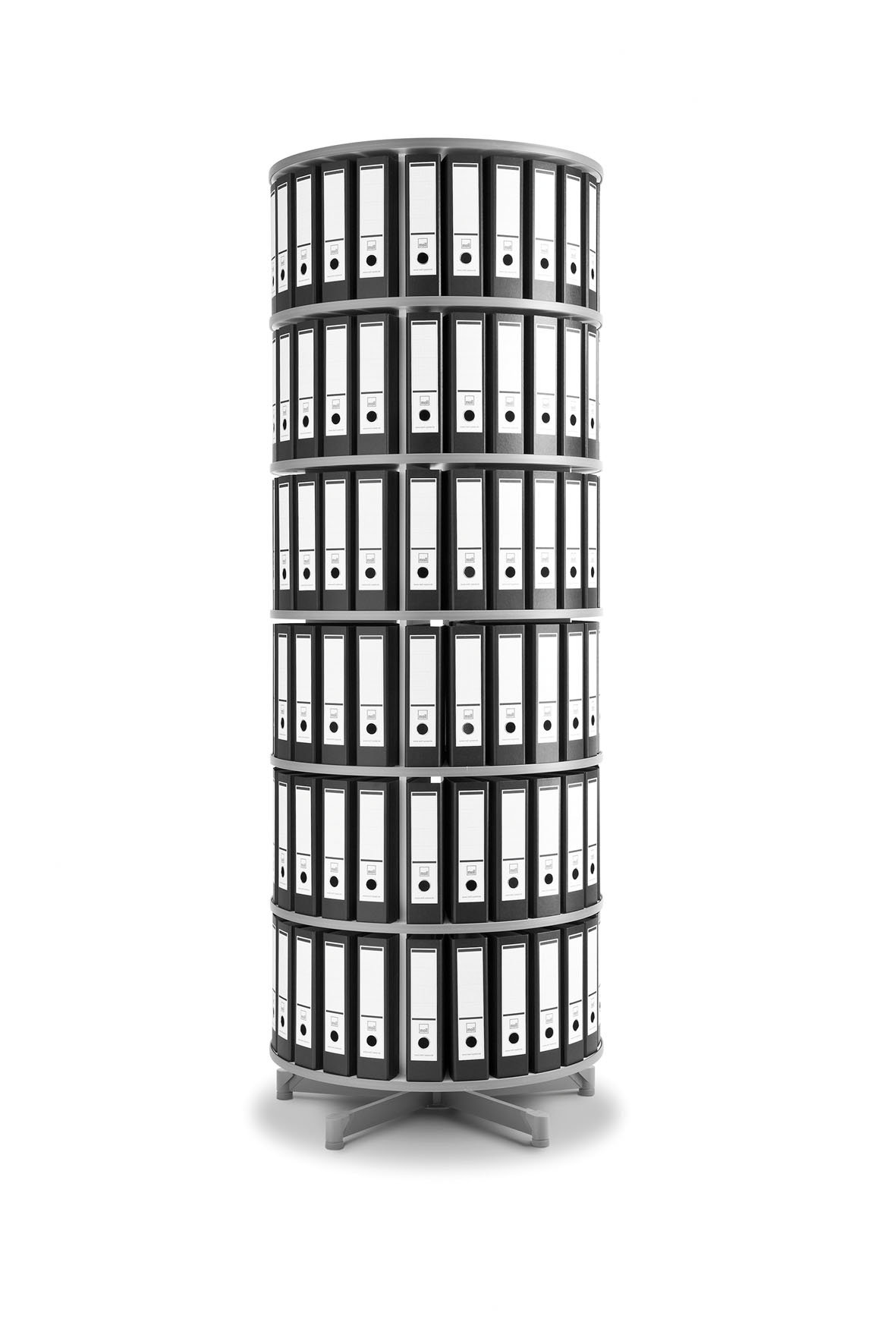 carousel storage racks on Moll One Turn Binder File Carousel Six Tier Shelving Unit Wayfair