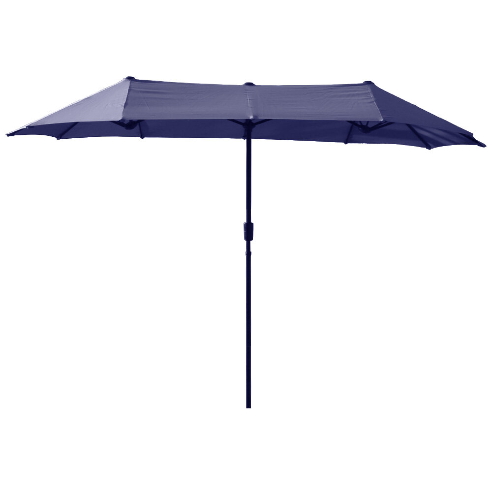 Freeport Park Alanis 9 X 7 Rectangular Market Umbrella Reviews Wayfair