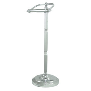 Vintage Free Standing Pedestal Toilet Paper Holder