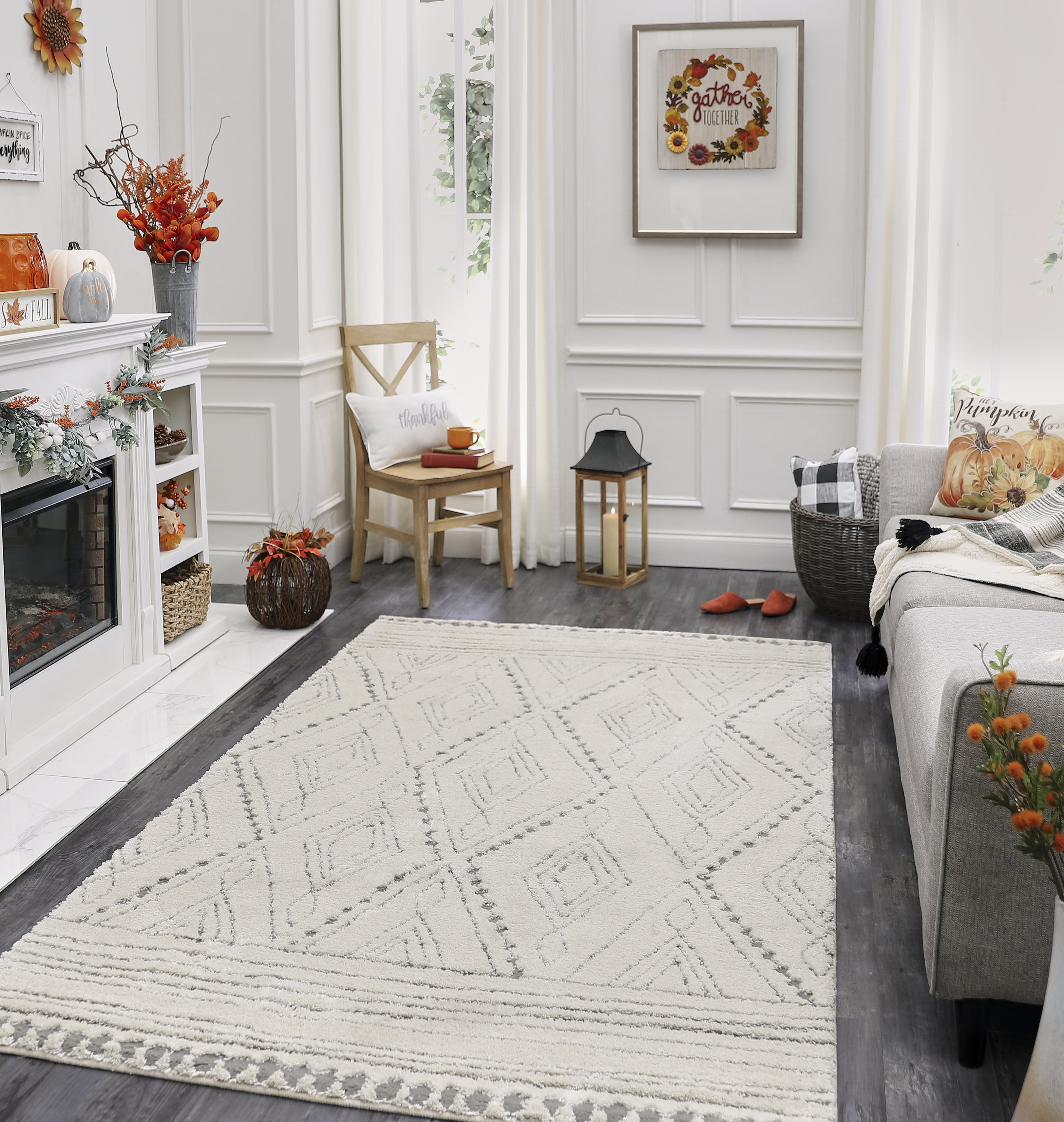 Depasquale Geometric Beige Light Gray Area Rug Reviews Joss Main Depasquale Geometric Beige Light Gray