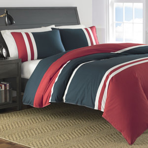 Heritage Colorblock 100% Cotton Duvet Set
