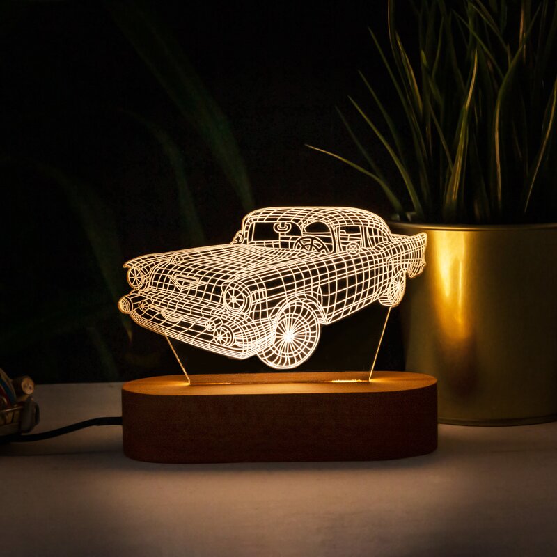 zarify Classic Car Model 24cm Table Lamp | Wayfair.co.uk