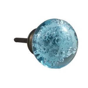 Bubble Glass Round Knob