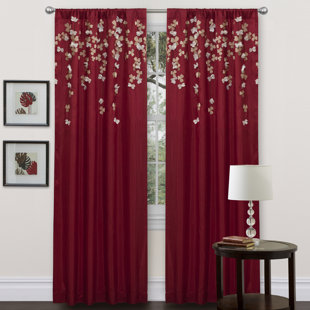 Floral Curtains Drapes You Ll Love In 2020 Wayfair