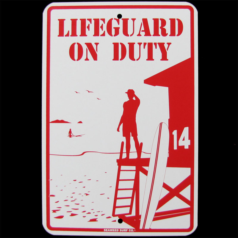 Printed Metal Wall Plaque Sign Hot Tub Worn Retro Don/'t Skinny Dip Chunky Dunk